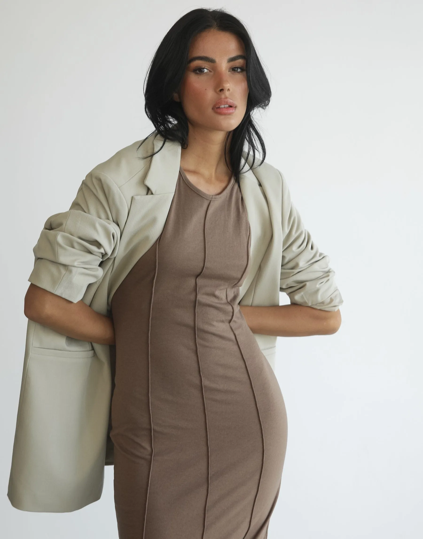 Stylish Beige Ashwood Blazer for a Chic, Sophisticated Look