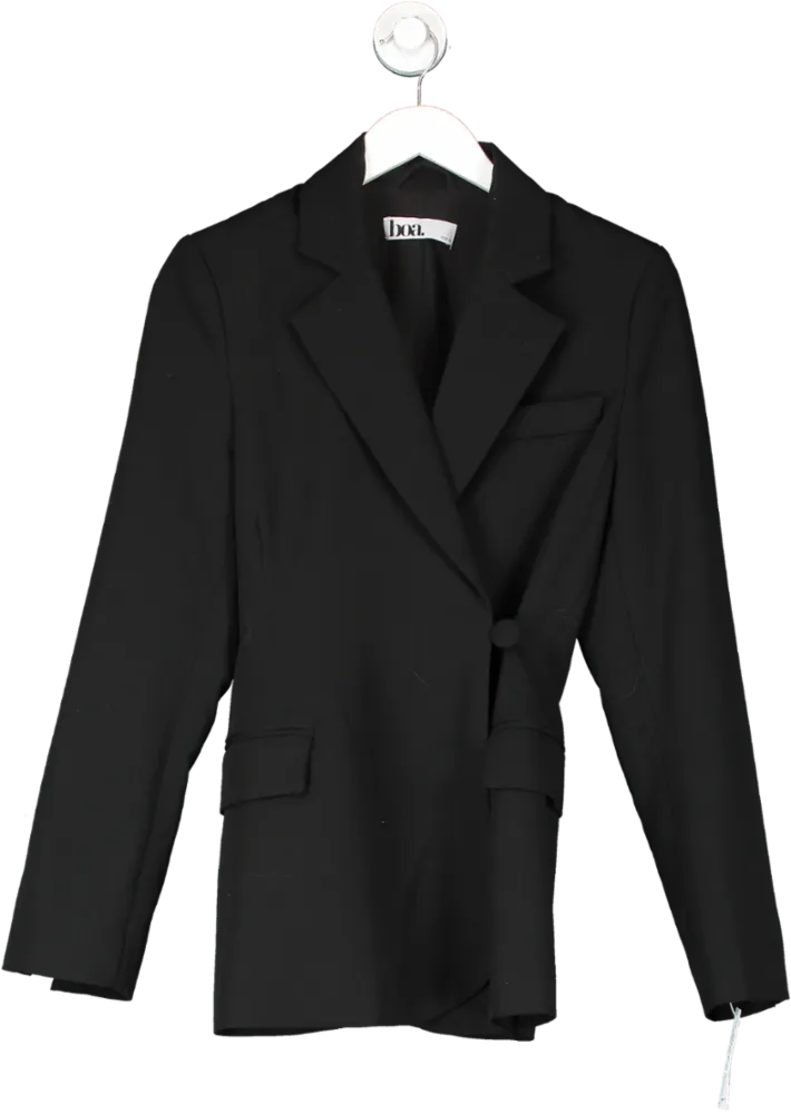 BOA Black Single Button Blazer UK XS