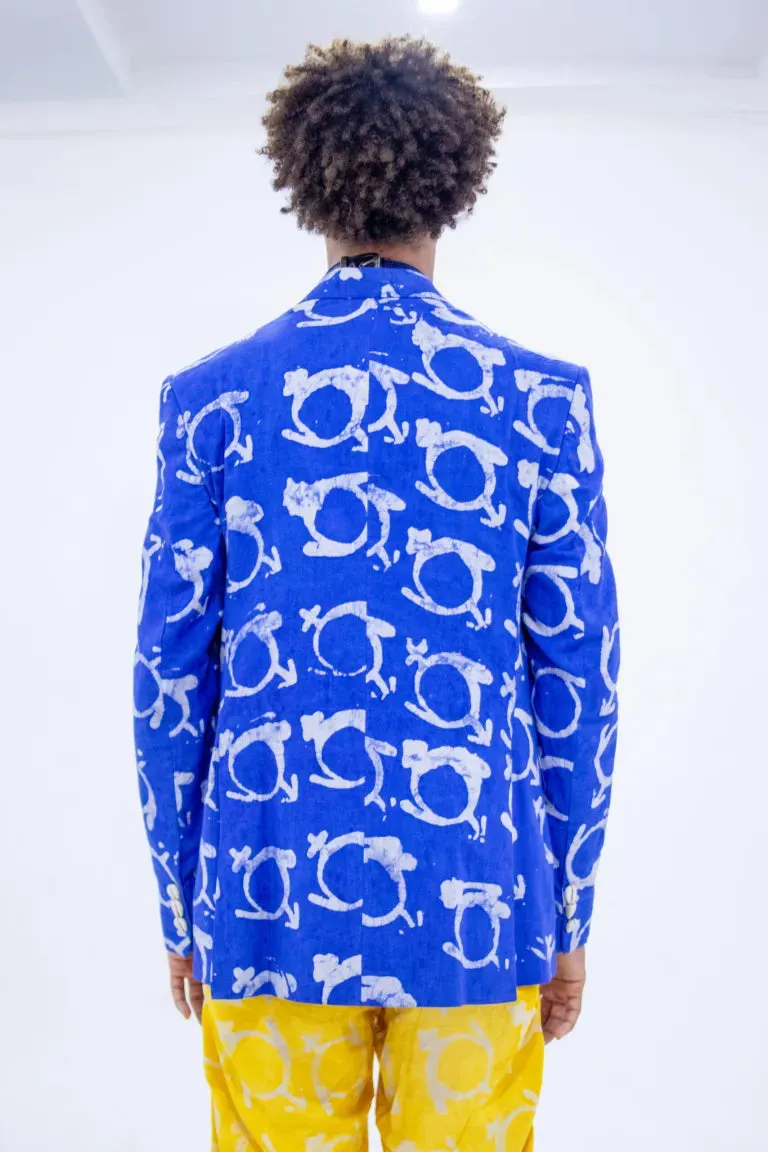 Cute Saint Akoko Blazer - Blue