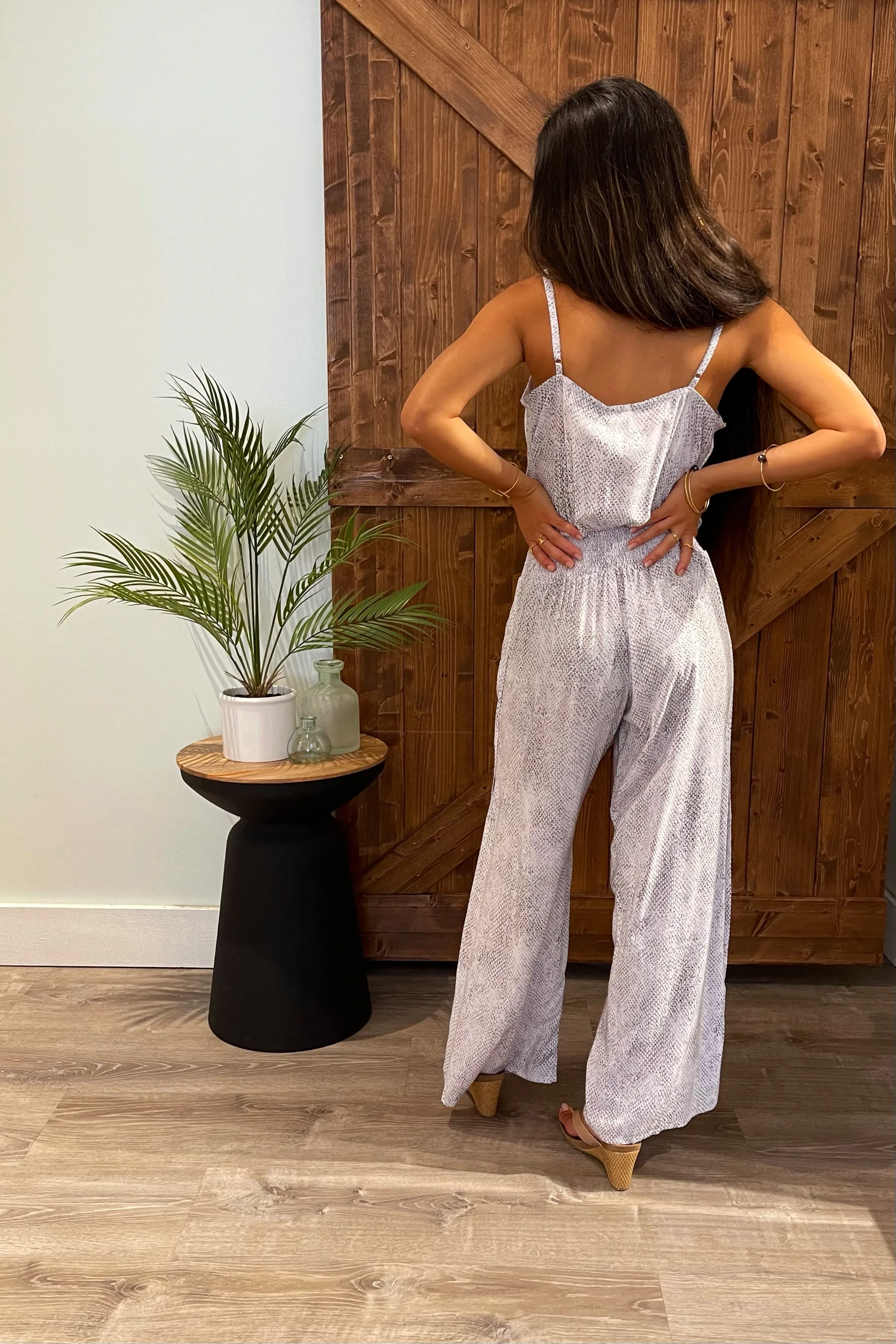 Dhanu Jumpsuit / Viper White