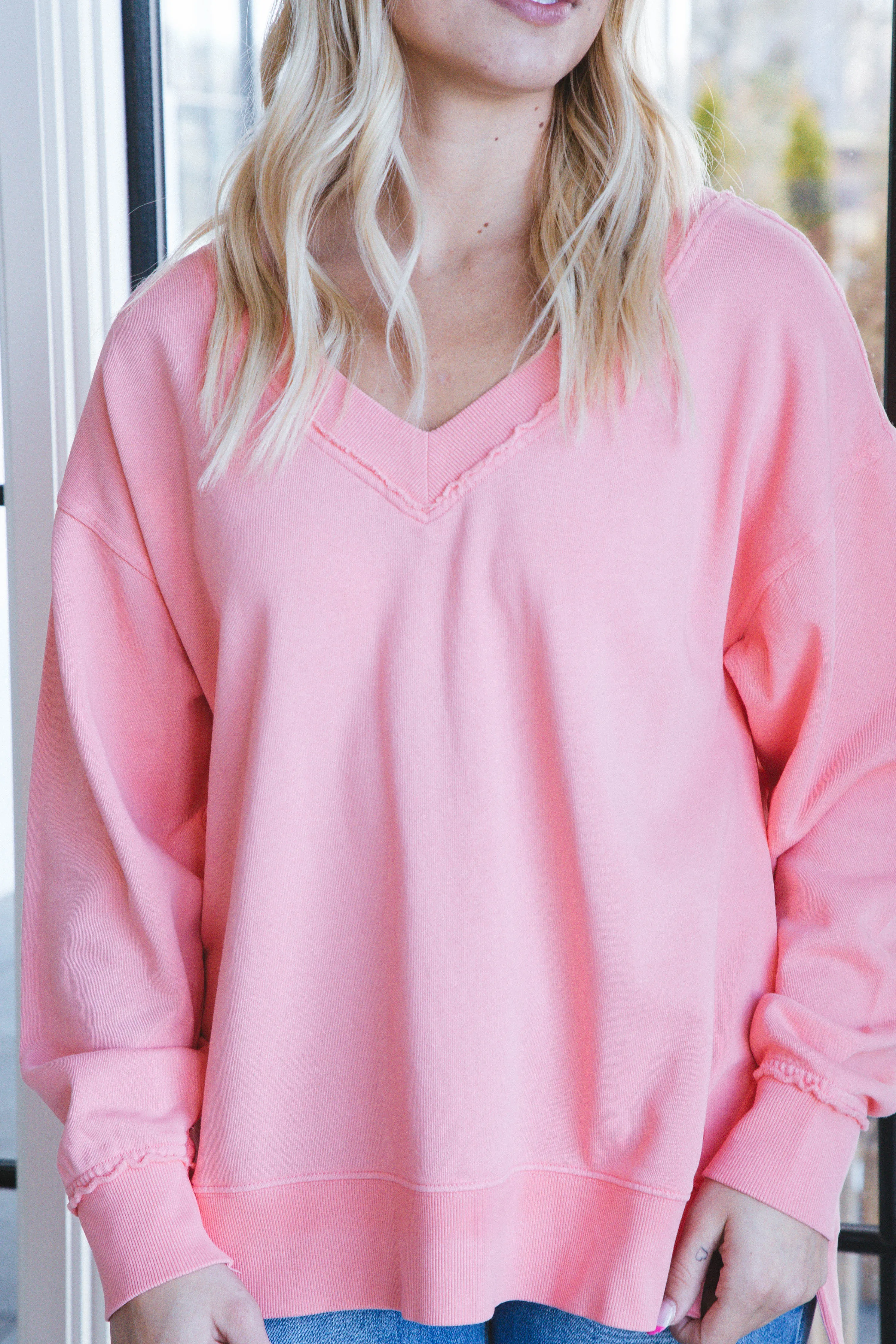 Double Take Sweatshirt, Melon Pop | Z Supply