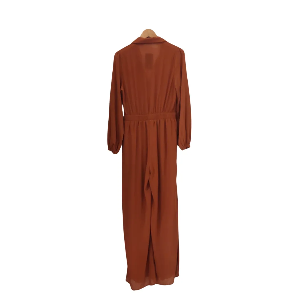 Fashion Nova 'Like Me Better' Brown Jumpsuit | Brand new |