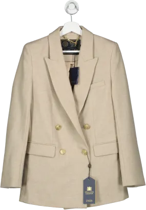 Holland Cooper Beige Belgravia Blazer BNWT UK 8