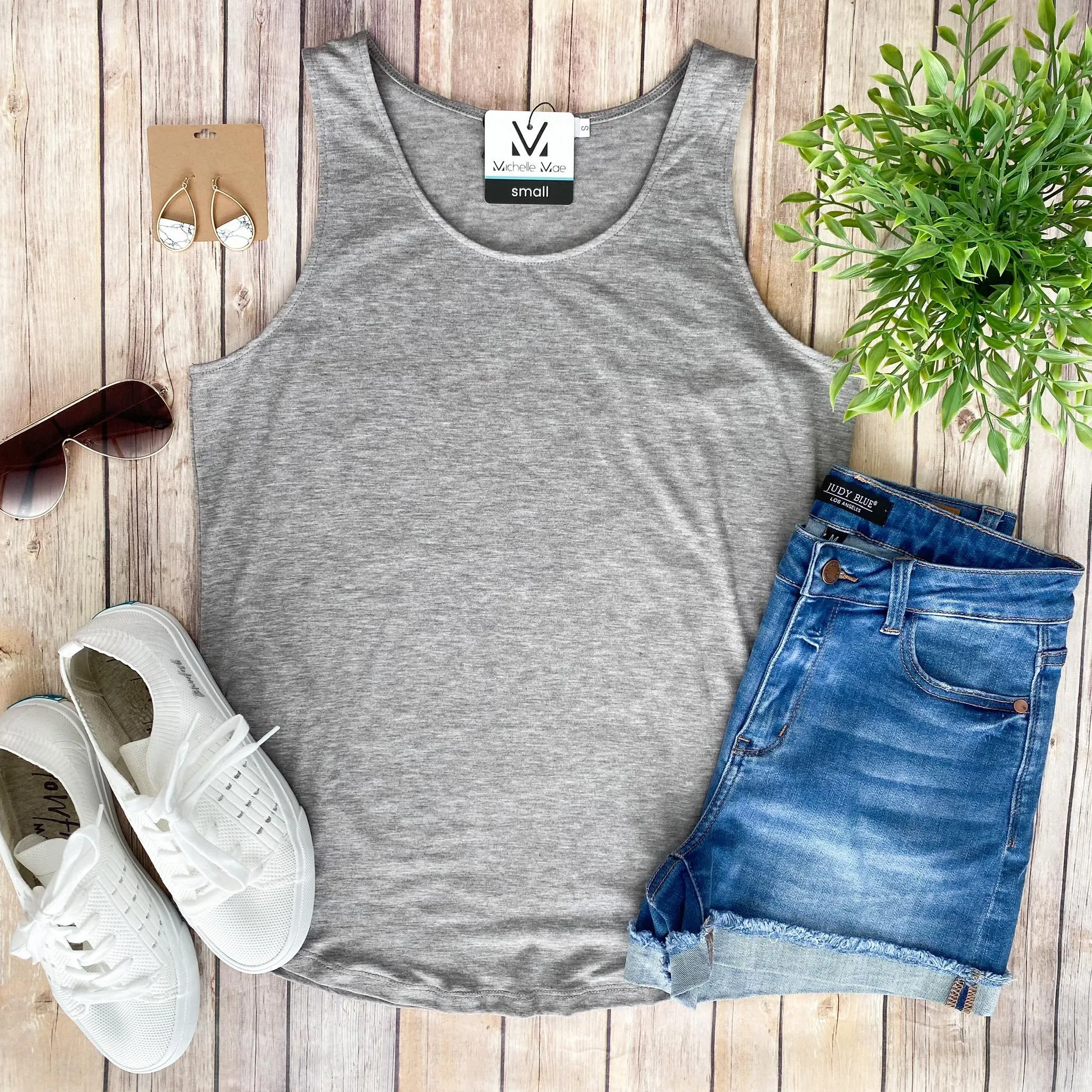 IN STOCK Tiffany Tank - Grey