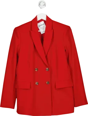 J McLaughlin Red Sumner Blazer UK S