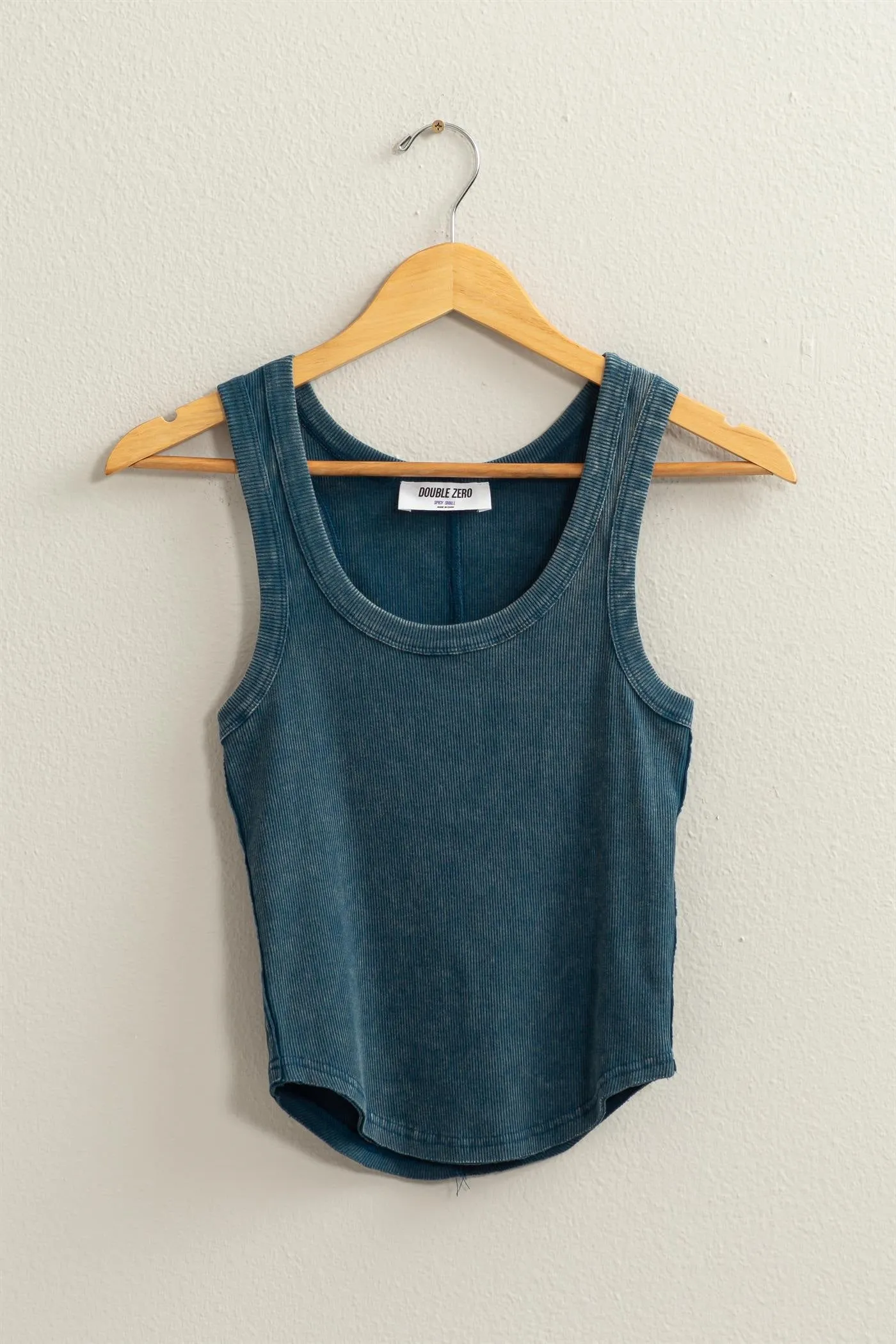 Jr Tank Top Scoop Neck - Teal