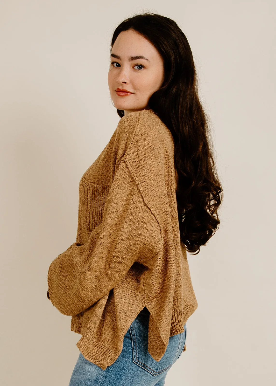 Lucy Pullover - Camel