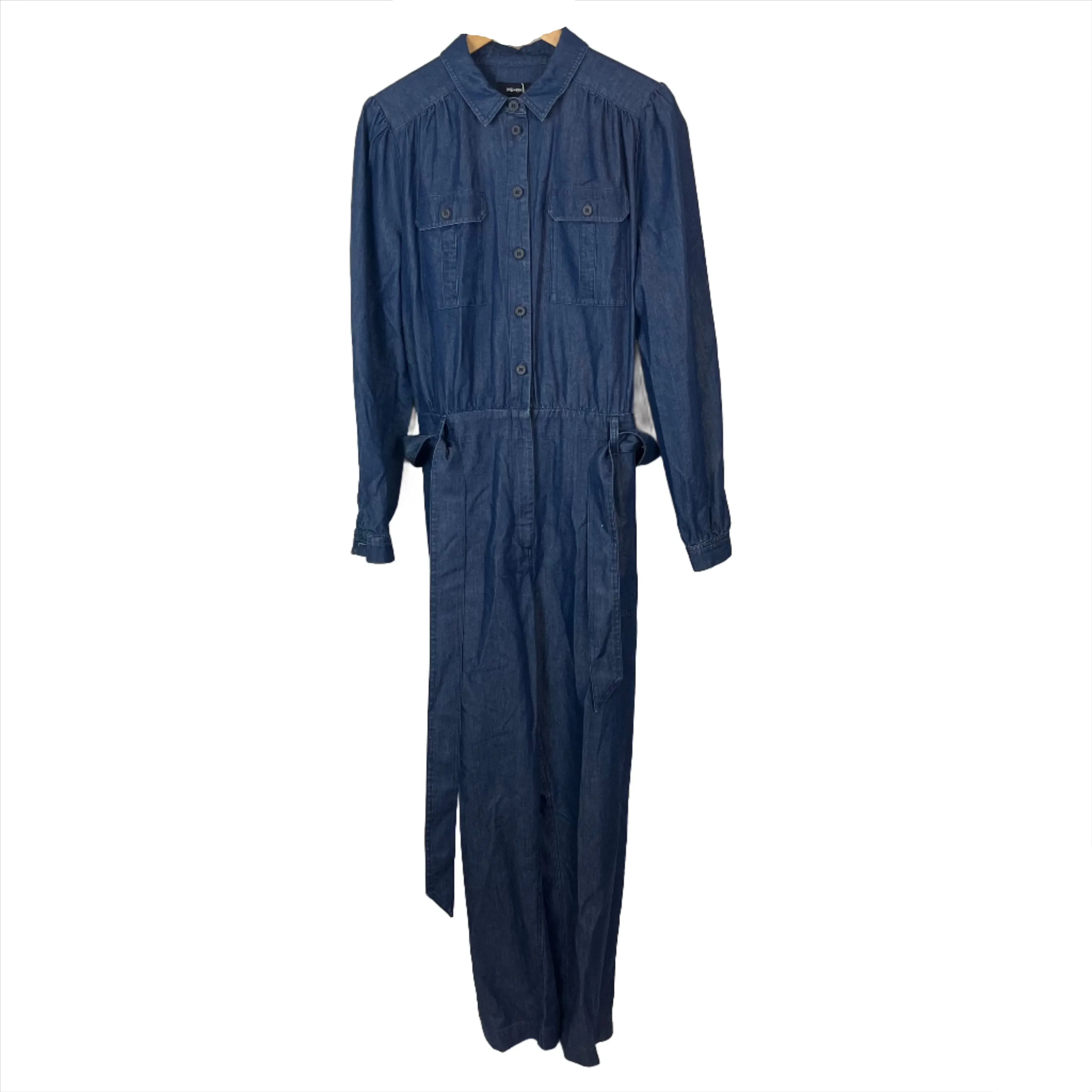 Me&Em Indigo Supersoft  Denim Jumpsuit L