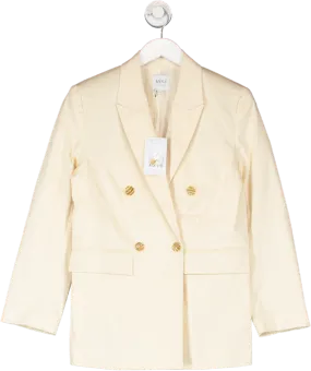 MISA Los Angeles Cream Buttermilk Blazer UK XS