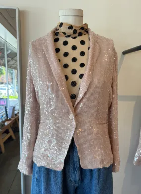 Rachel Comey Adi Sequin Blazer - Elegant Metallic Statement Jacket for Stylish Occasions