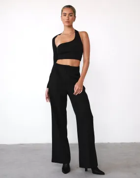 Ryleigh Crop Top (Black)