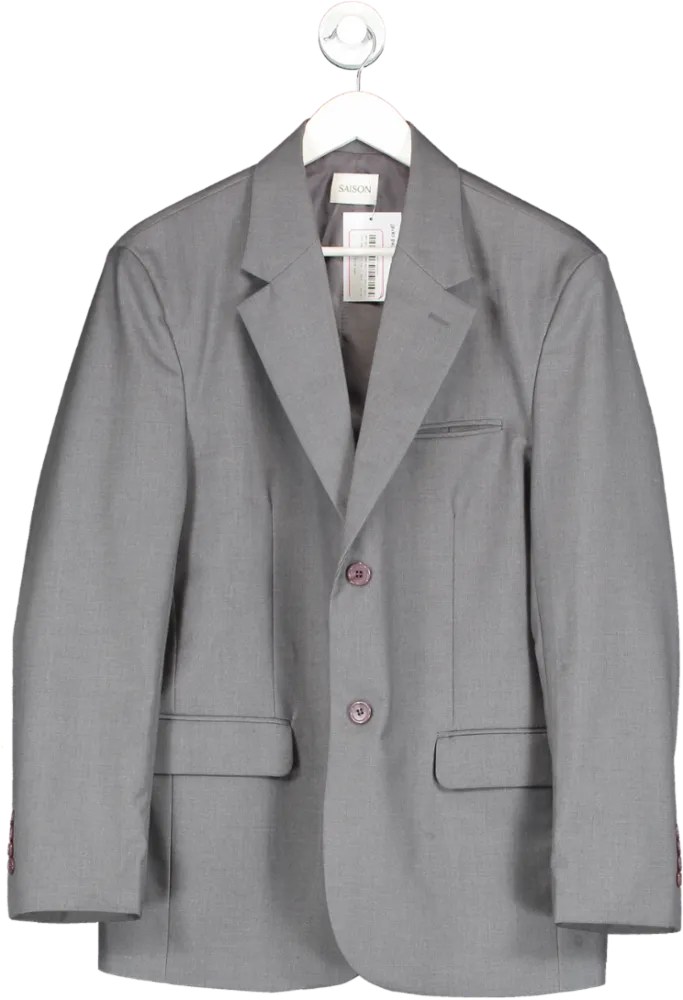 Saison Grey James Blazer One Size