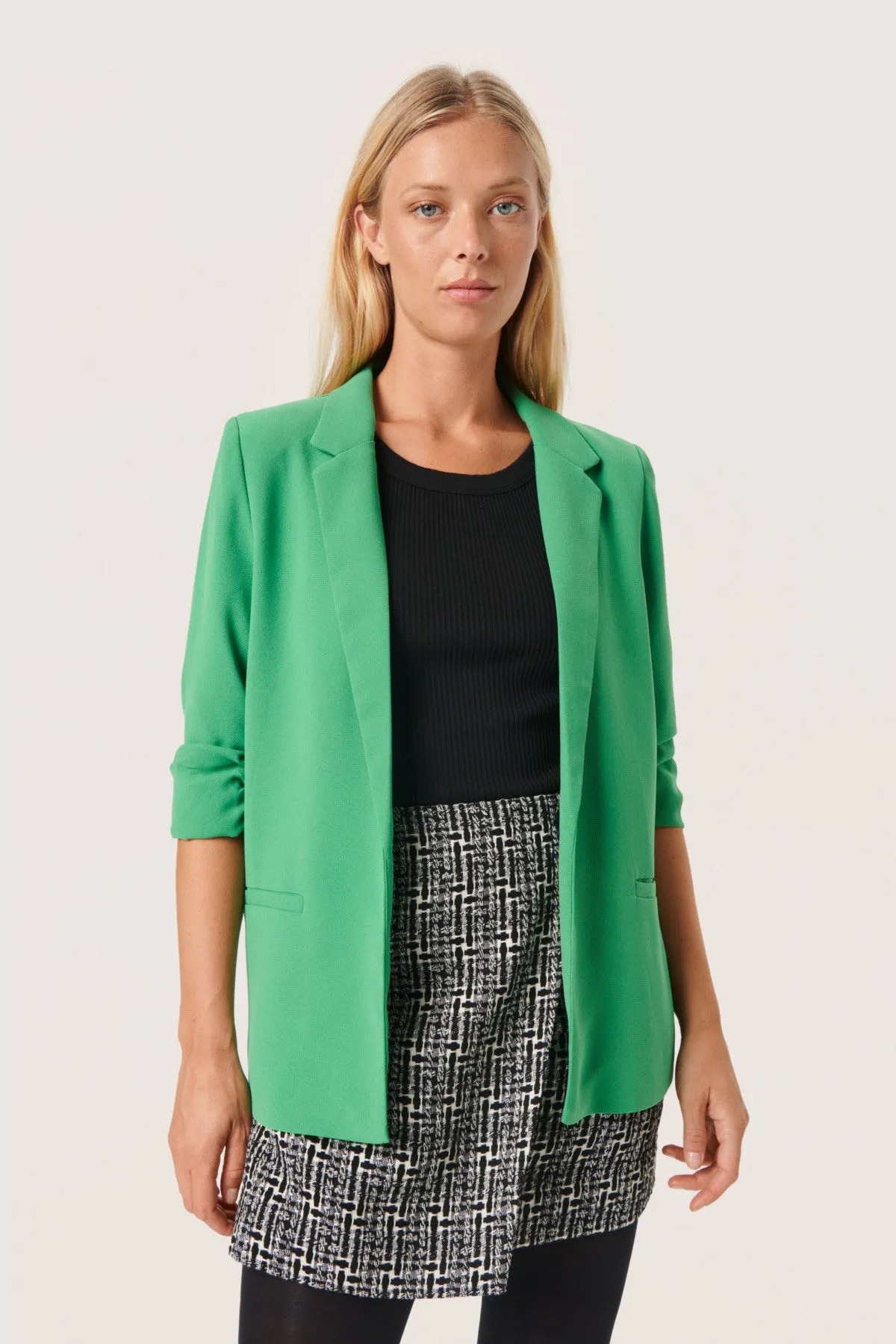 Shirley Blazer - Medium Green