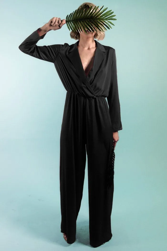 Silk Satin Jumpsuit