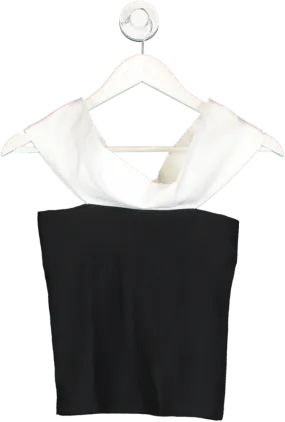 Sunset Adore Black Midnight Off The Shoulder Top UK XS