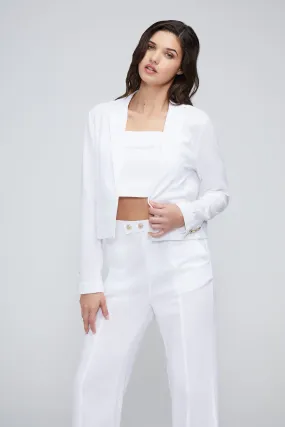 Zophra Blazer | Bright White